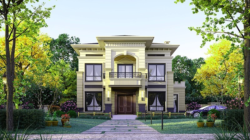 喀什中式合院住宅，开放庭院与邻里乡亲更亲近